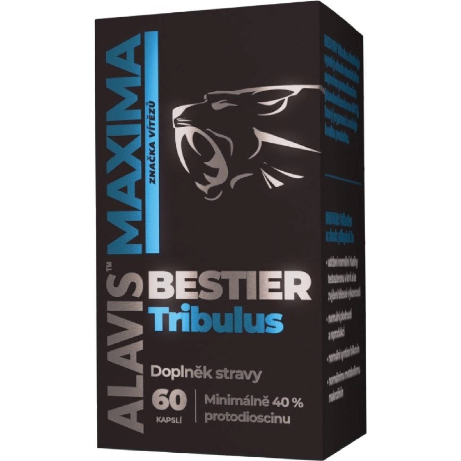 Alavis Maxima Bestier tribulus 60 kapslí